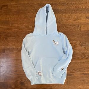GOAT hooded sweatshirt - size youth medium